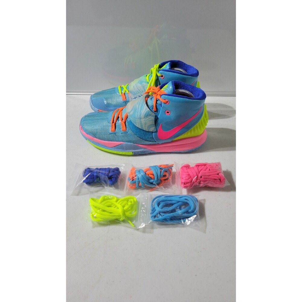 NIKE Shoes Kyrie Irving 6 GS POOL Youth Size 7Y CZ4686-409